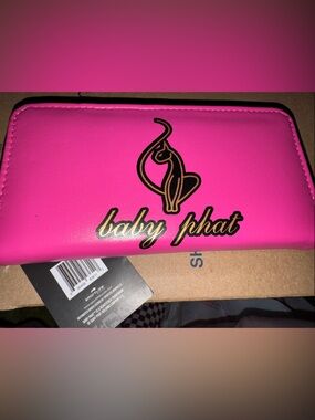 Baby Phat Bright Pink Wallet